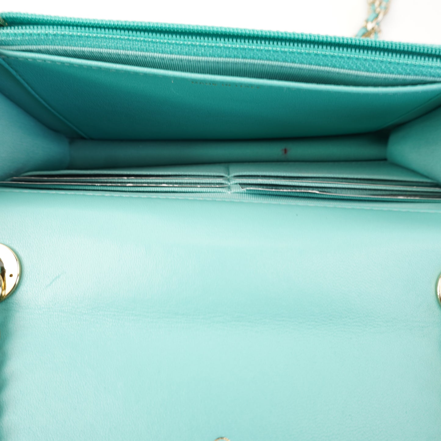 Chanel WOC Tiffany Blue