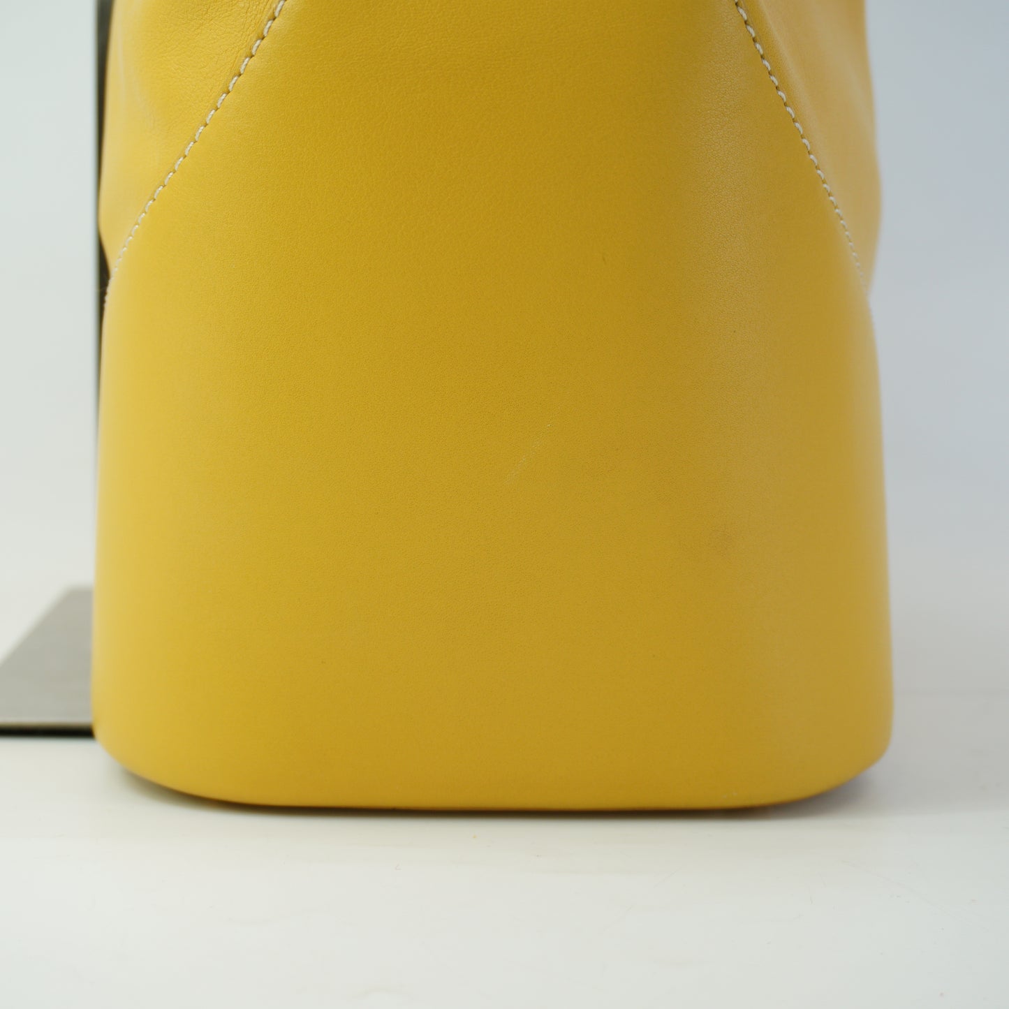 Loewe Anton Hobo Shoulder Bag Yellow Mini GHW