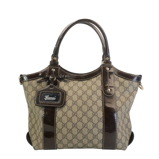 Gucci GG Supreme Tote Large GHW