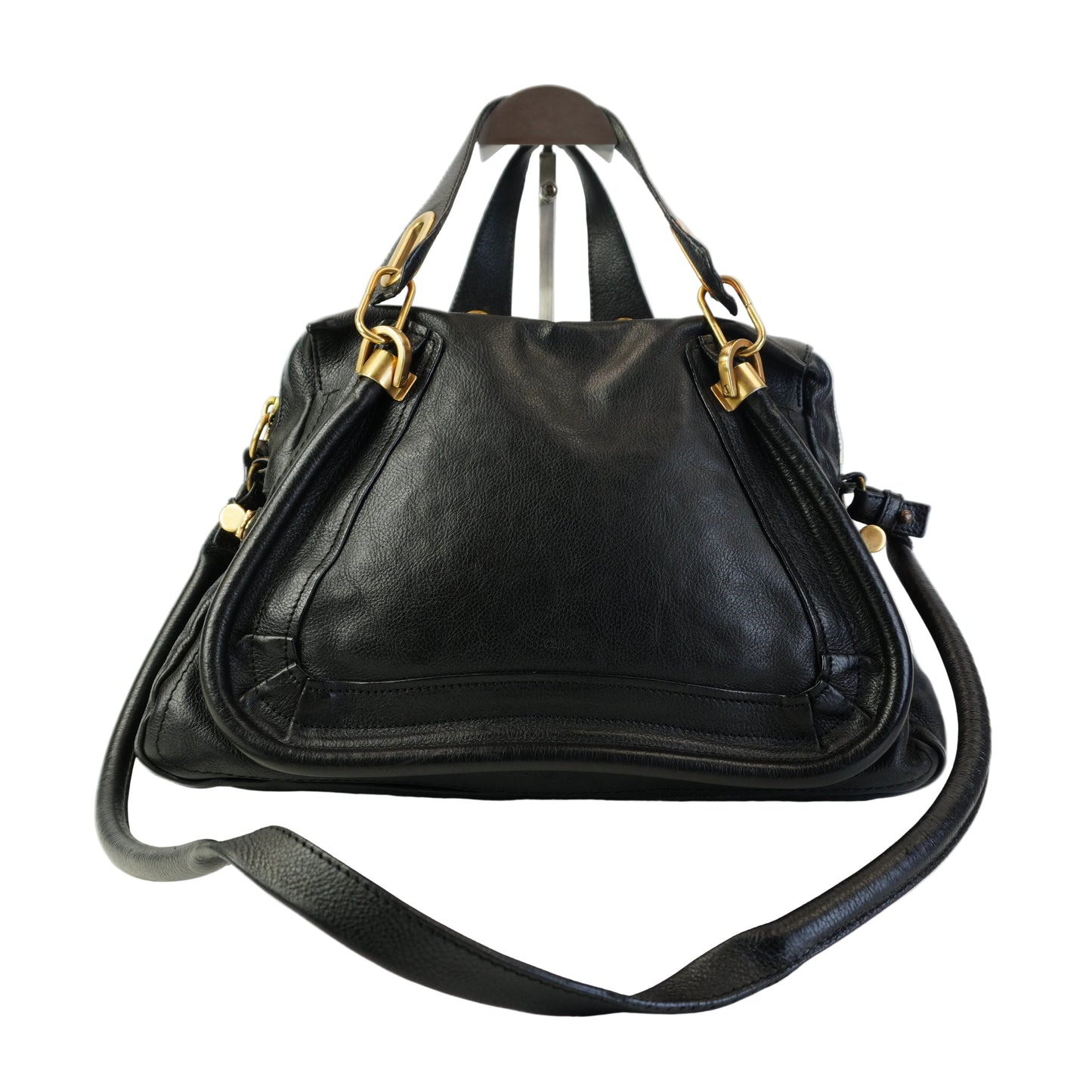 Chloe Paraty Black Medium GHW