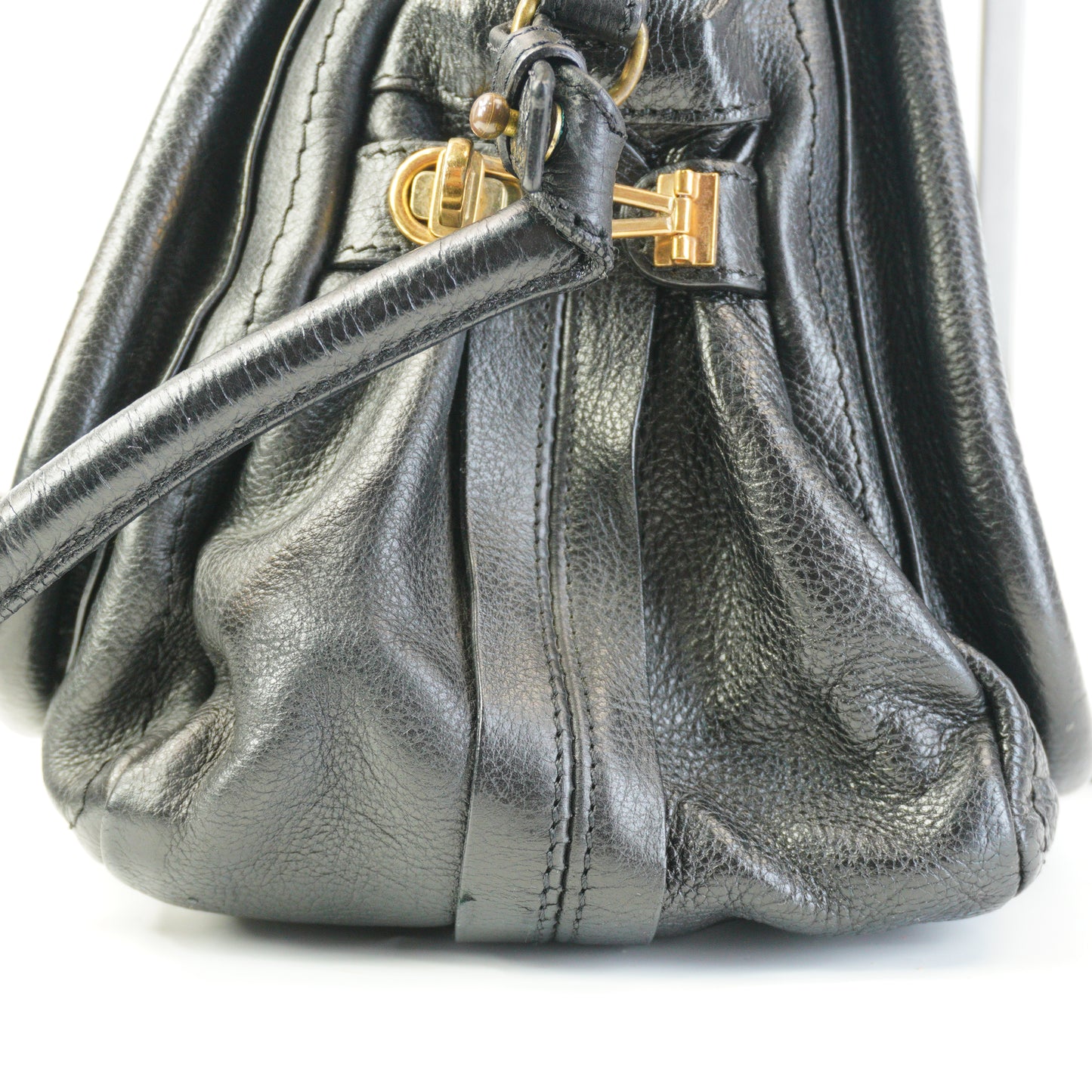 Chloe Paraty Black Medium GHW