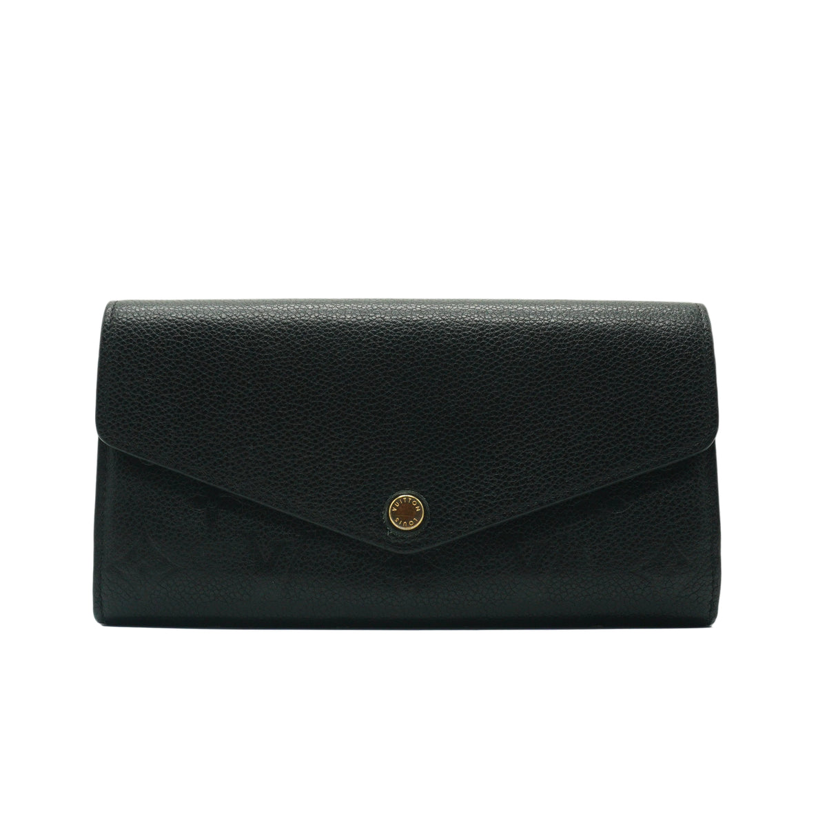 Louis Vuitton Sarah Wallet Monogram Empreinte Black