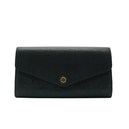 Louis Vuitton Sarah Wallet Monogram Empreinte Black