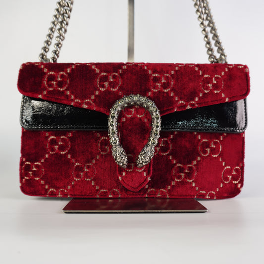 Gucci Dionysus GG Velvet Suede