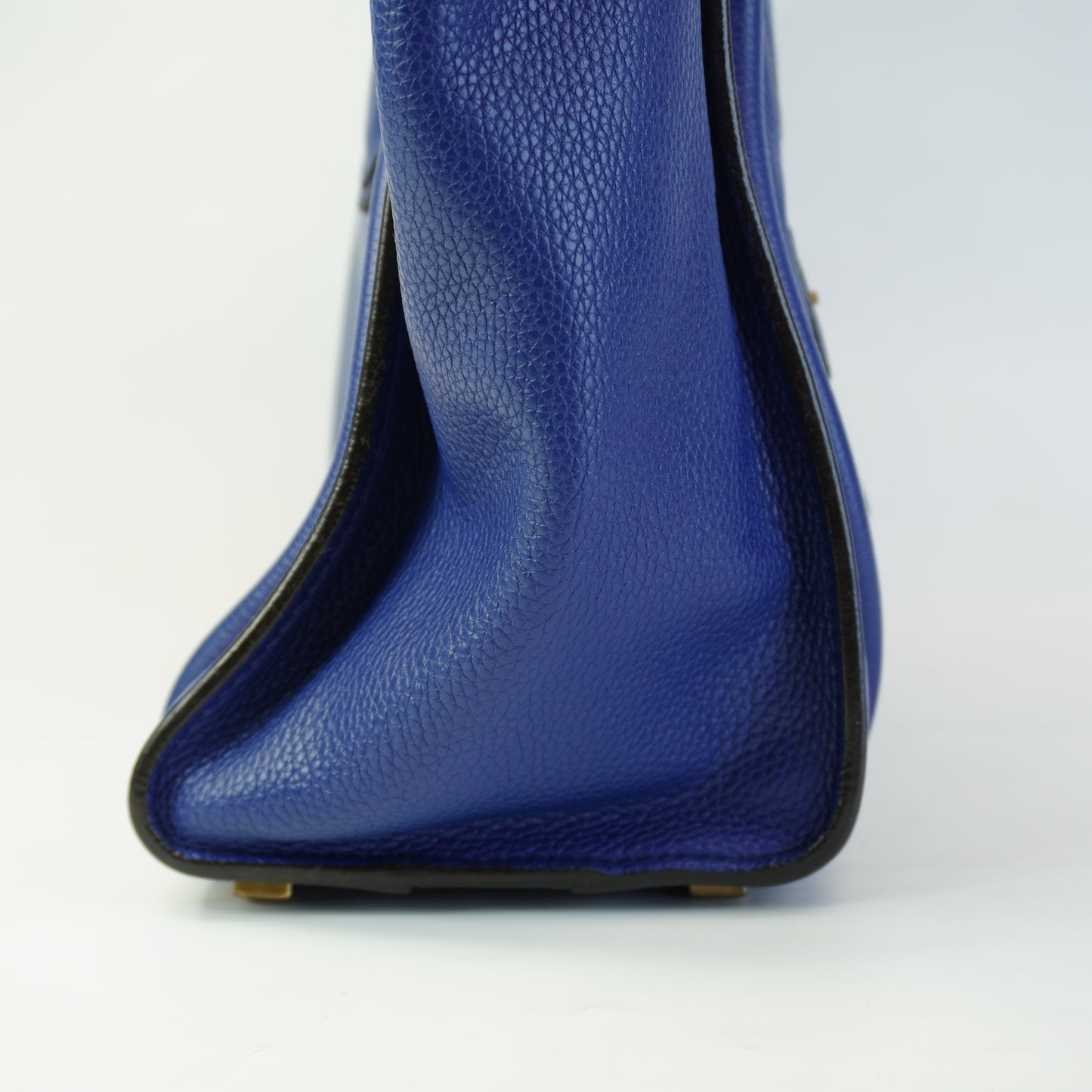 Celine Luggage Tote Blue Medium GHW
