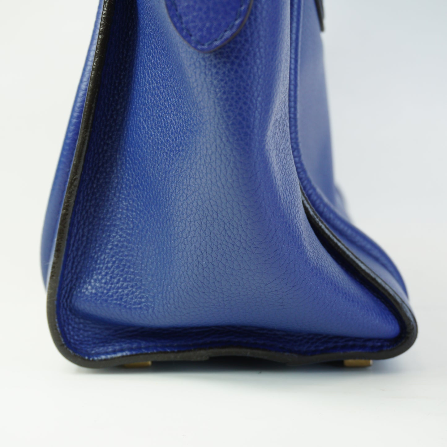 Celine Luggage Tote Blue Medium GHW