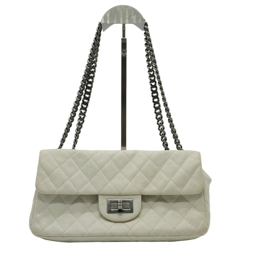 Chanel 2.55 Reissue Small Flap Bag White MW