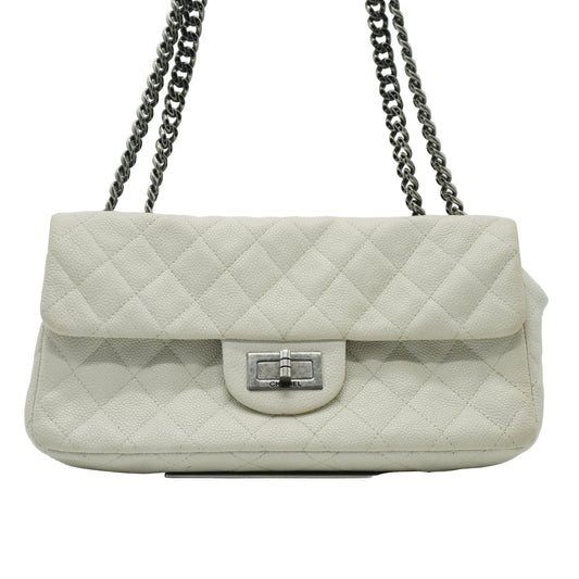 Chanel 2.55 Reissue Small Flap Bag White MW