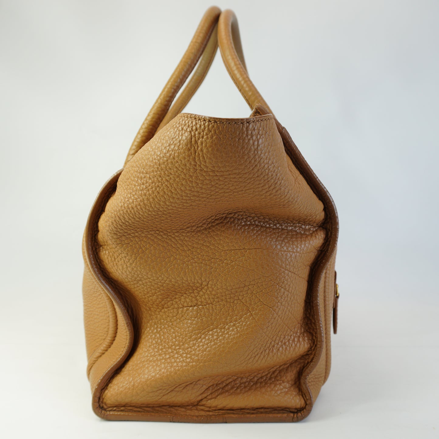 Celine	Luggage  Tote Brown Medium GHW