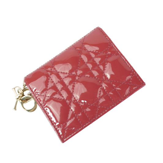 Dior	Lady Lotus Wallet Pink