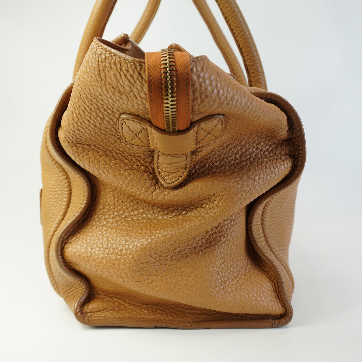 Celine	Luggage  Tote Brown Medium GHW