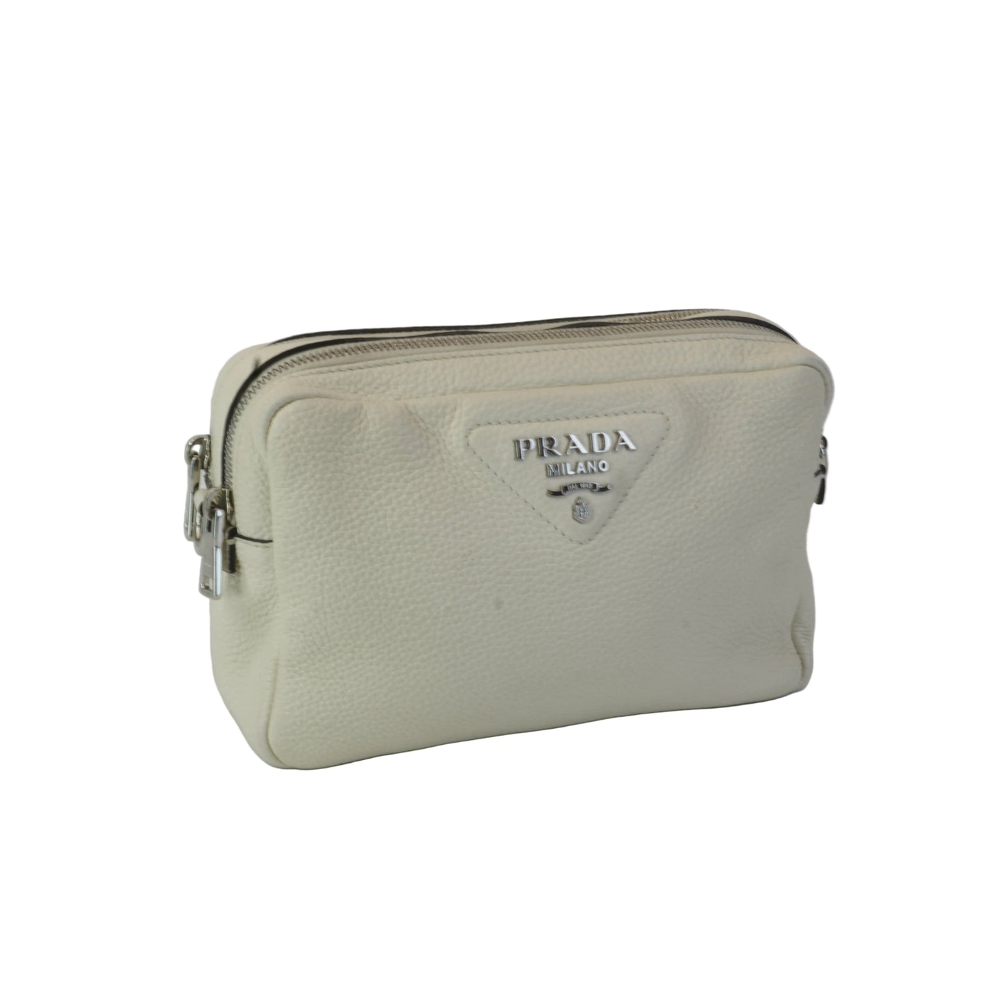 Prada Flou Leather Camera Bag