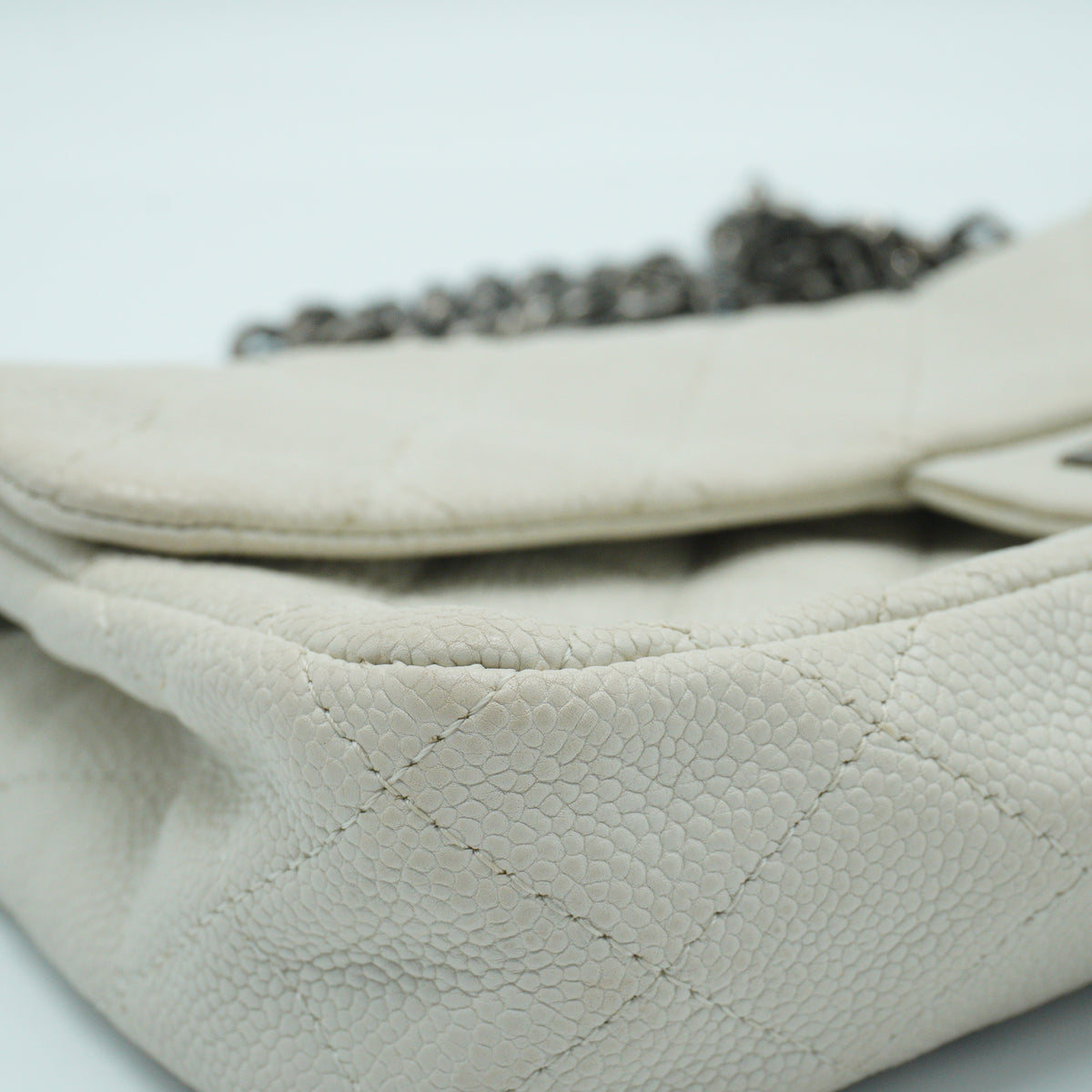 Chanel 2.55 Reissue Small Flap Bag White MW