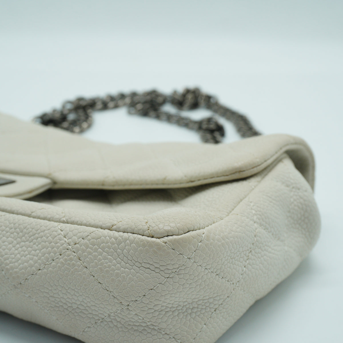 Chanel 2.55 Reissue Small Flap Bag White MW