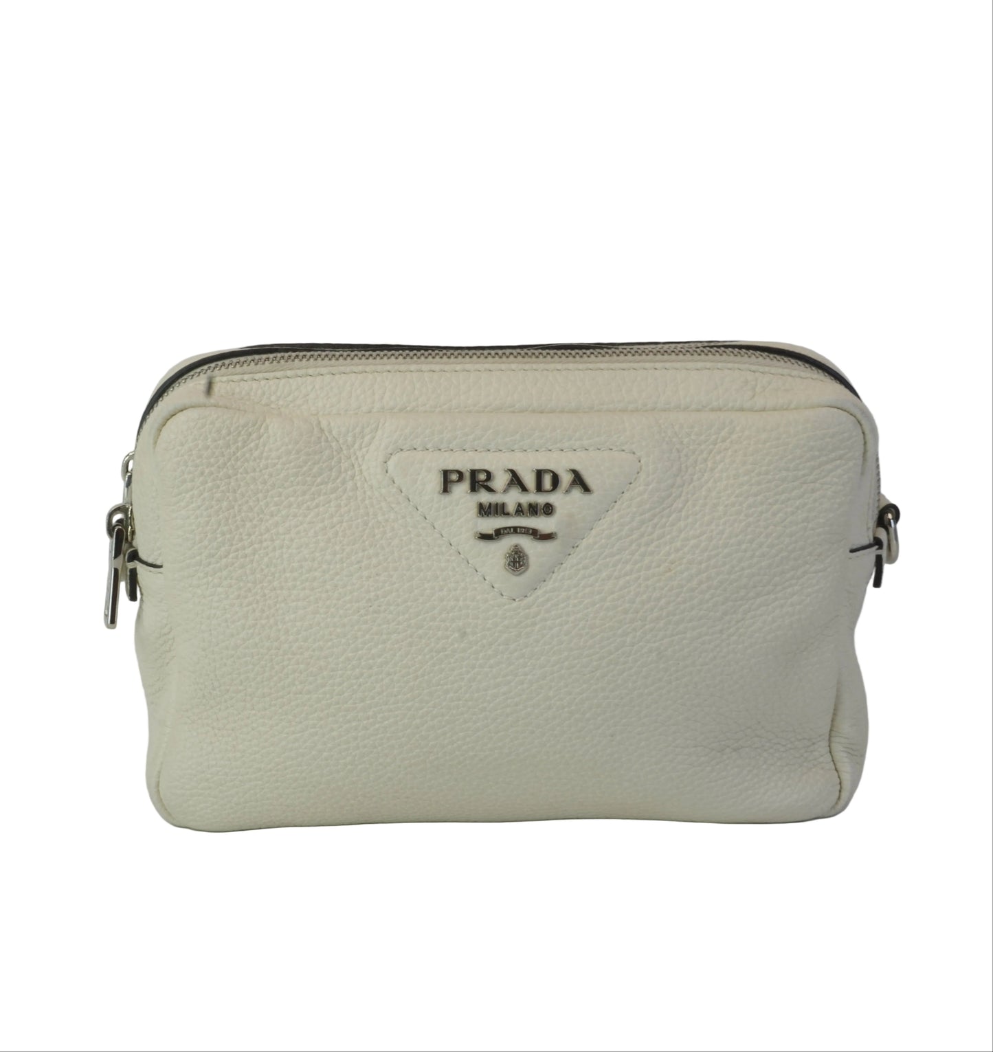 Prada Flou Leather Camera Bag
