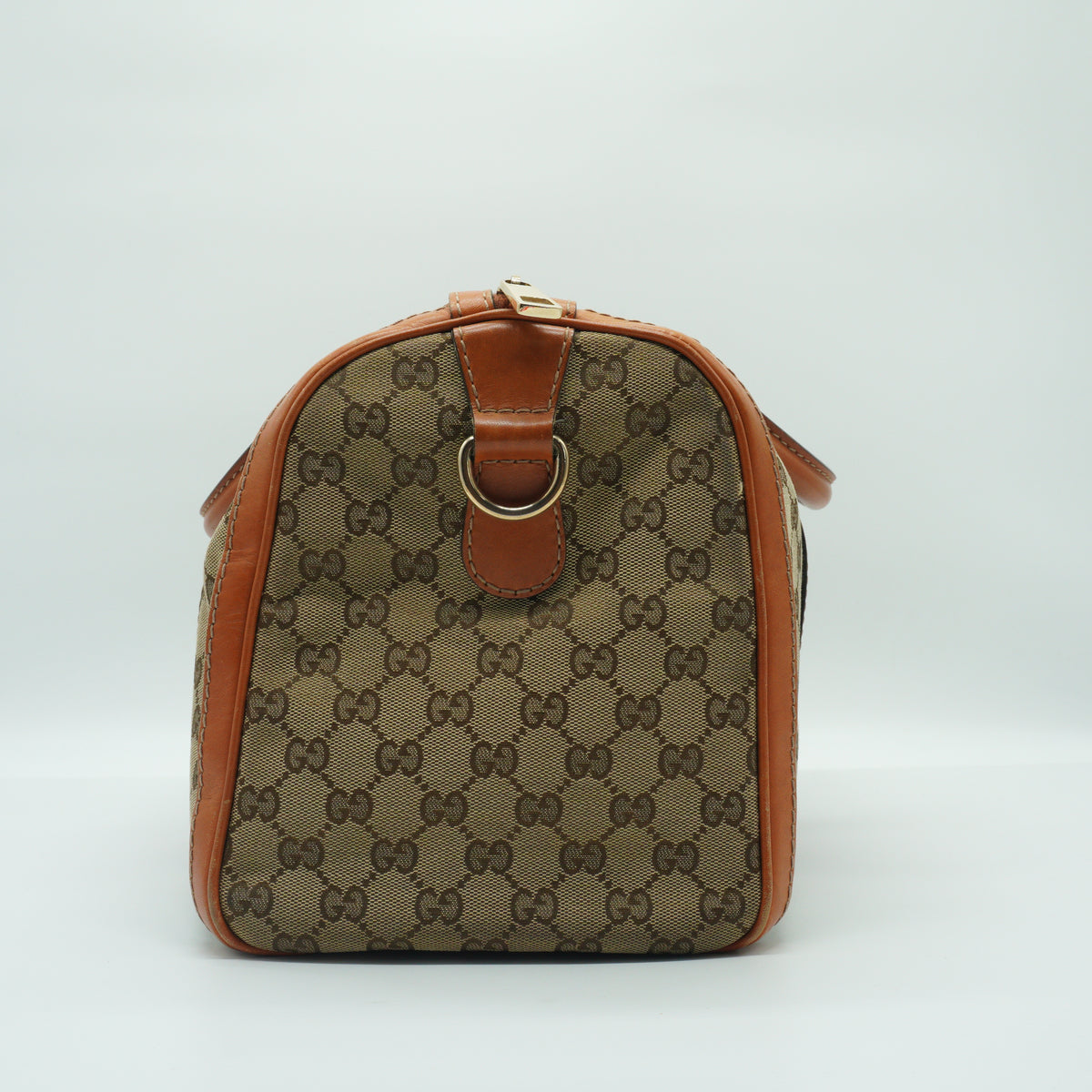 Gucci GG Boston Medium Canvas Beige GHW