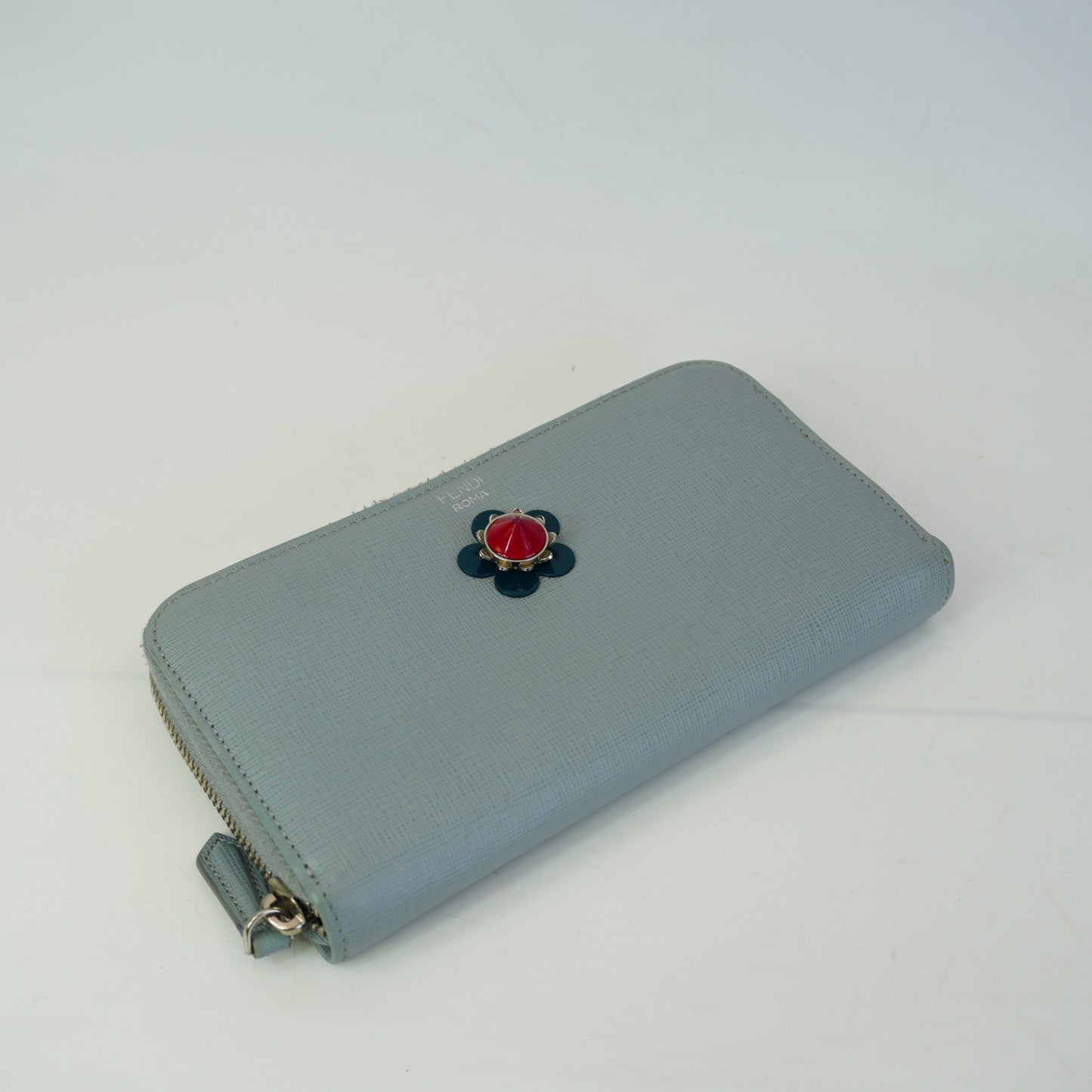 Fendi	Flowerland Zip Around Wallet