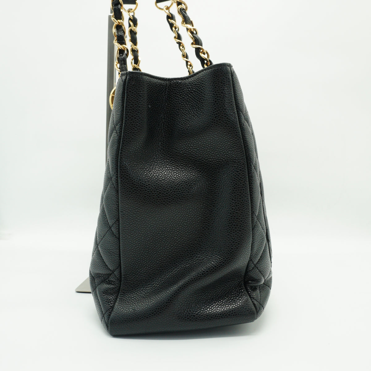 Chanel	GST Medium Grand Shopping tote Black GHW