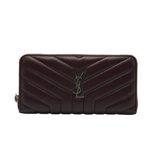YSL Envelope Wallet Black GHW