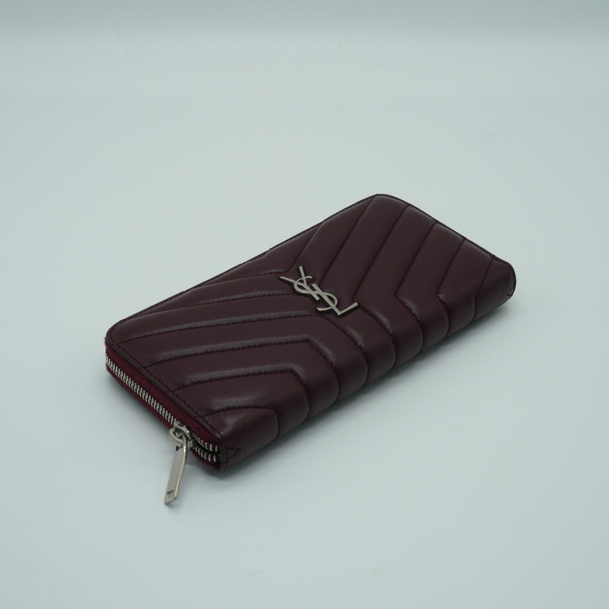 YSL Envelope Wallet Black GHW