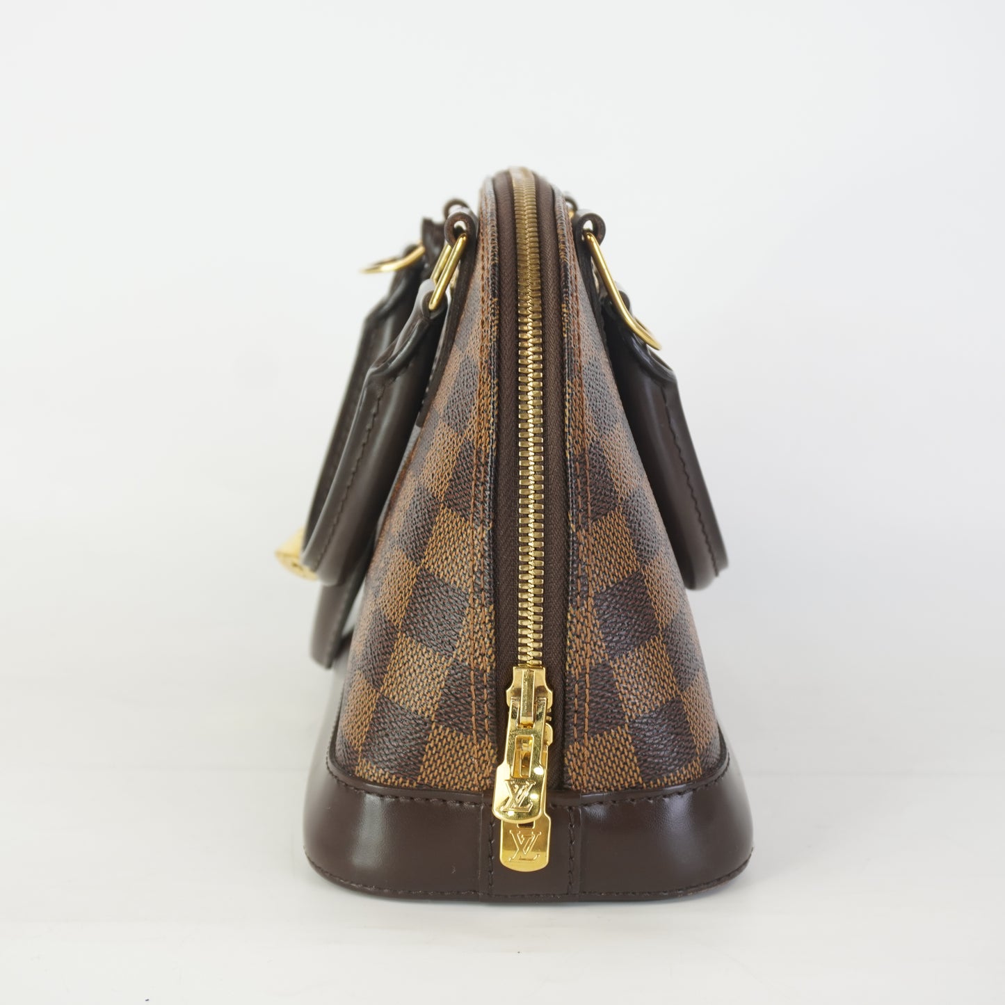 Louis Vuitton	Alma BB Damier Ebene Canvas GHW