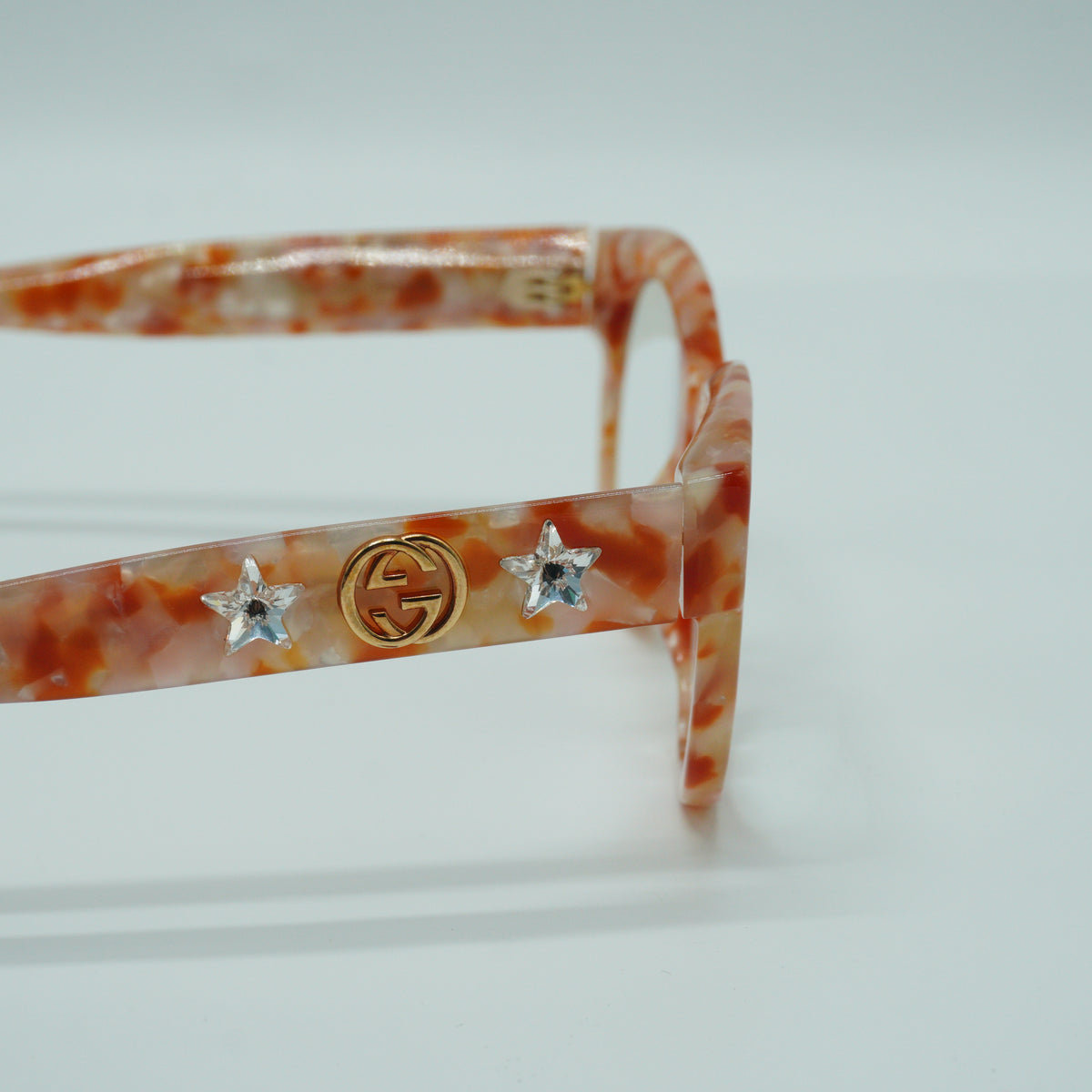 Gucci GG2090 Tortoise Pink and Orange
