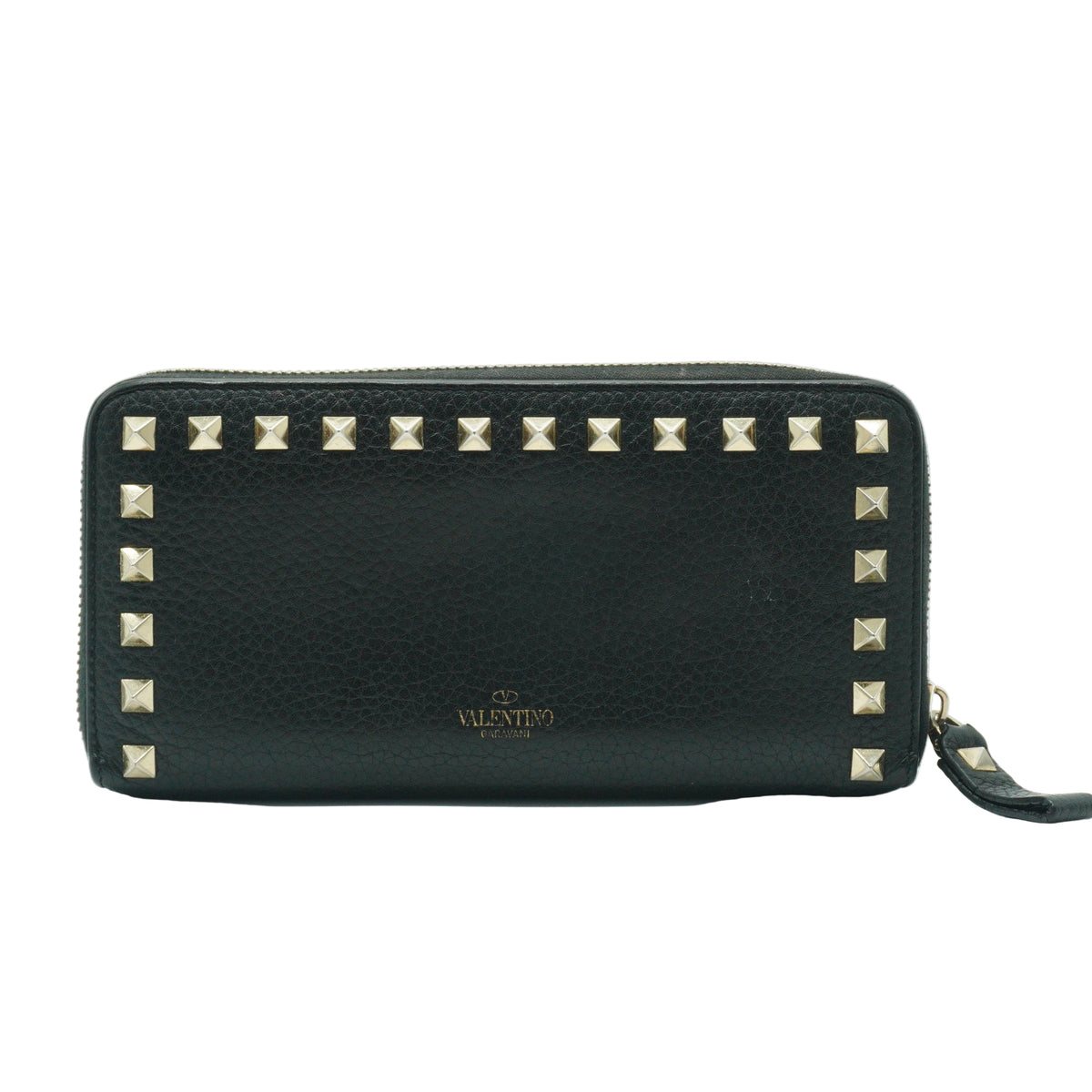 Valentino Long Zip Around Wallet