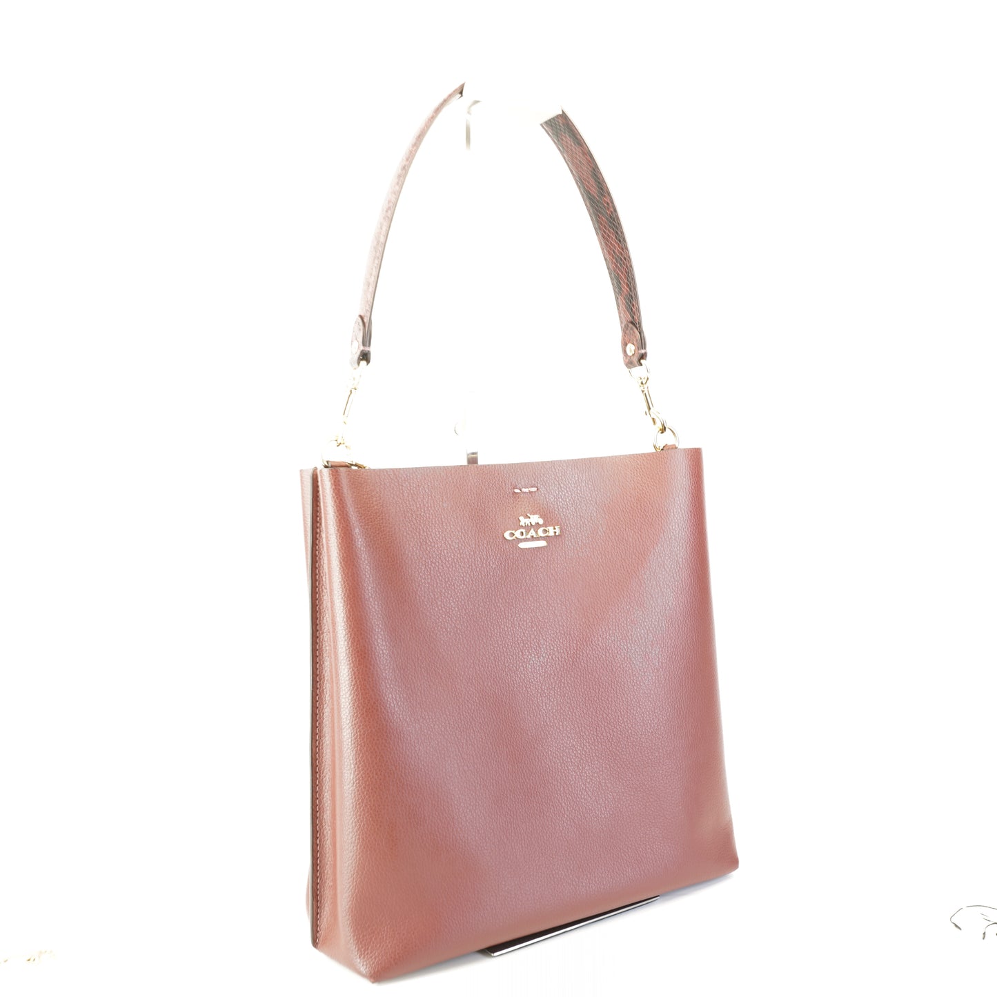 Coach Slim bucket maroon bag