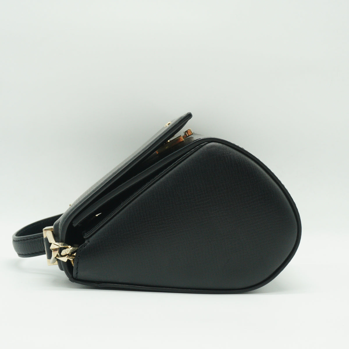 Givenchy	Pandora Box Small Chain Top handle Bag Black SHW