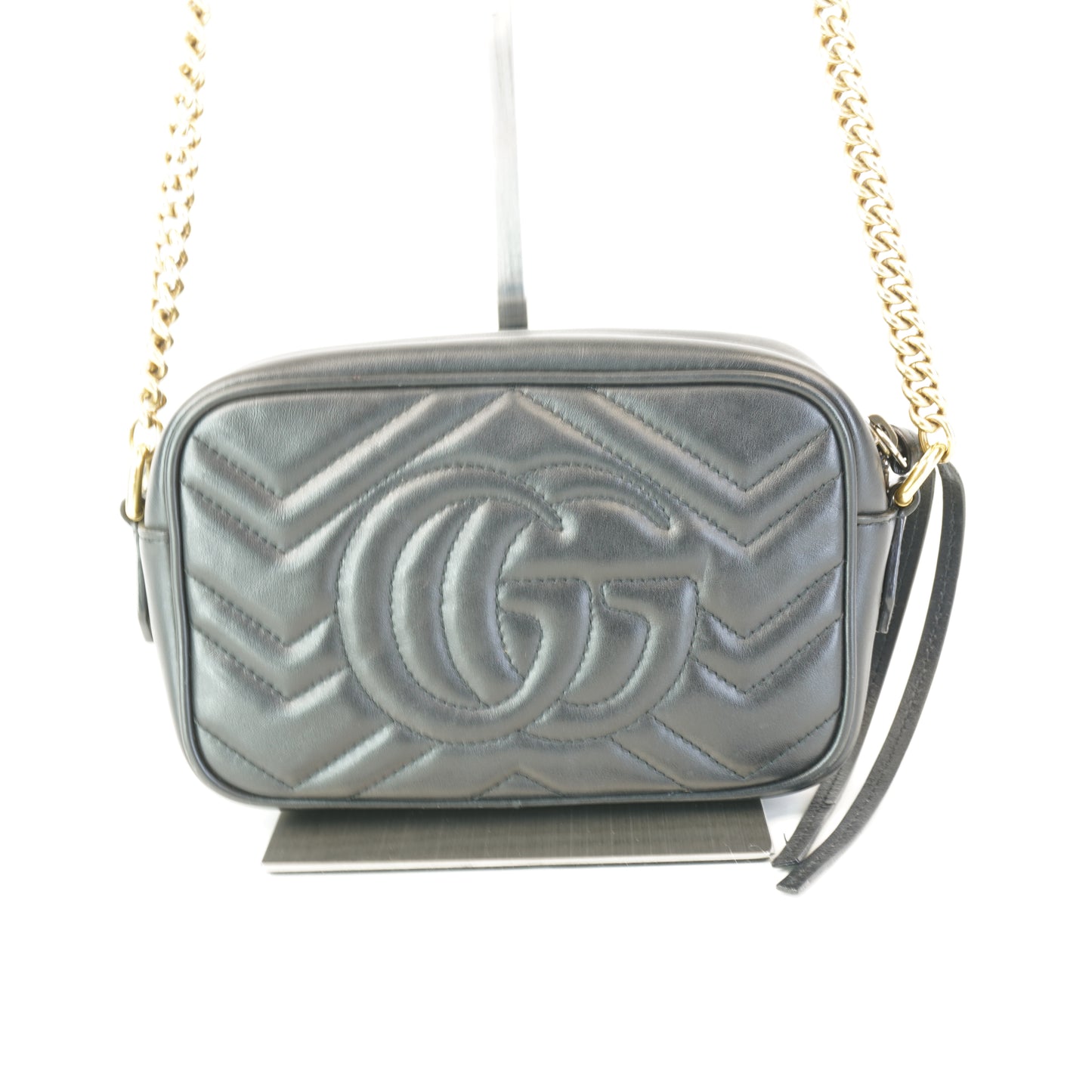 Gucci GG Marmont Small Matelasse Black