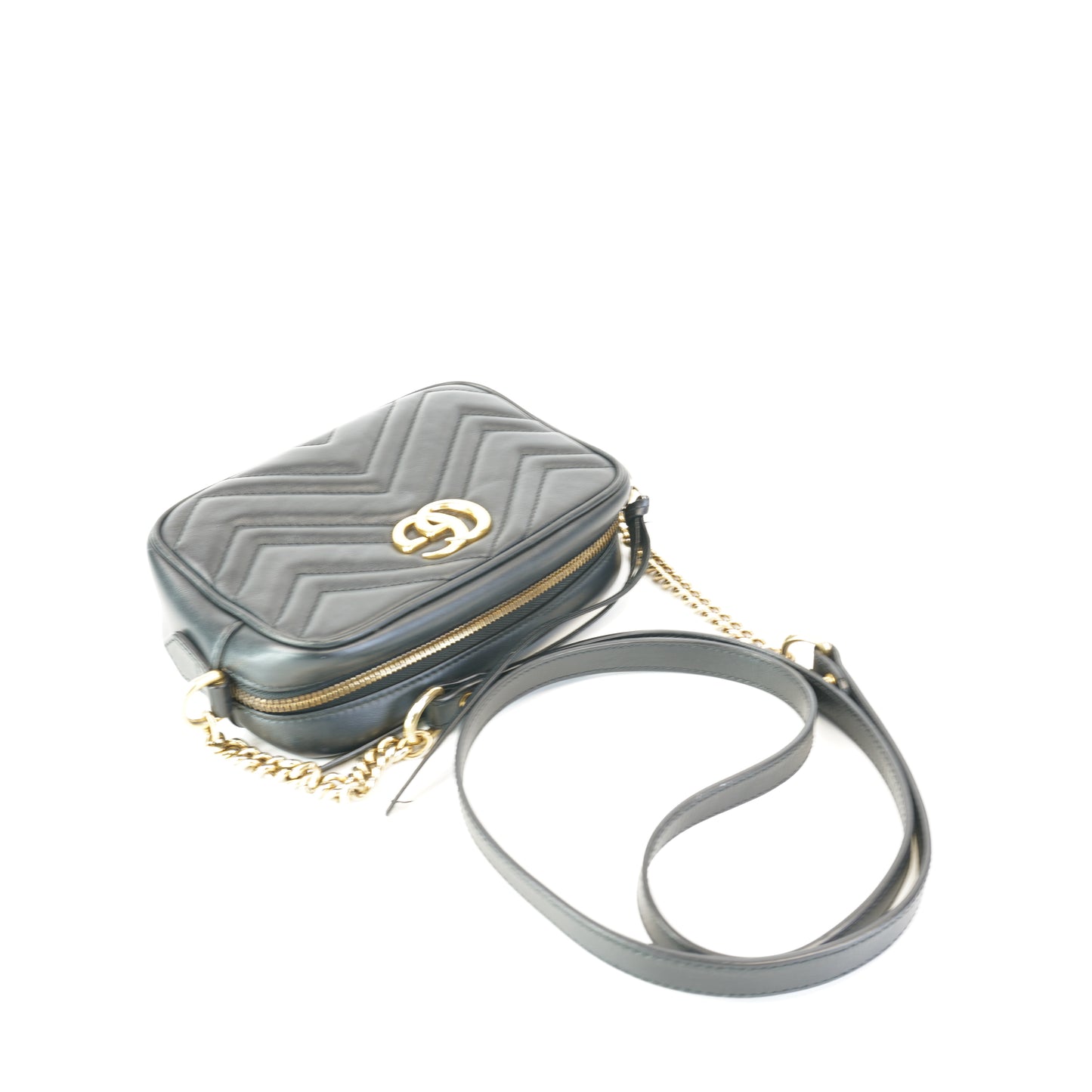 Gucci GG Marmont Small Matelasse Black