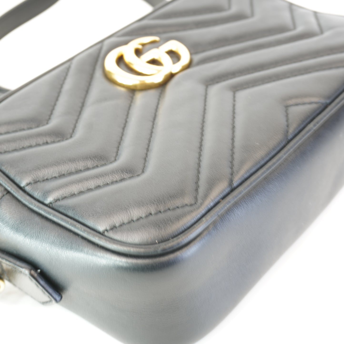 Gucci GG Marmont Small Matelasse Black