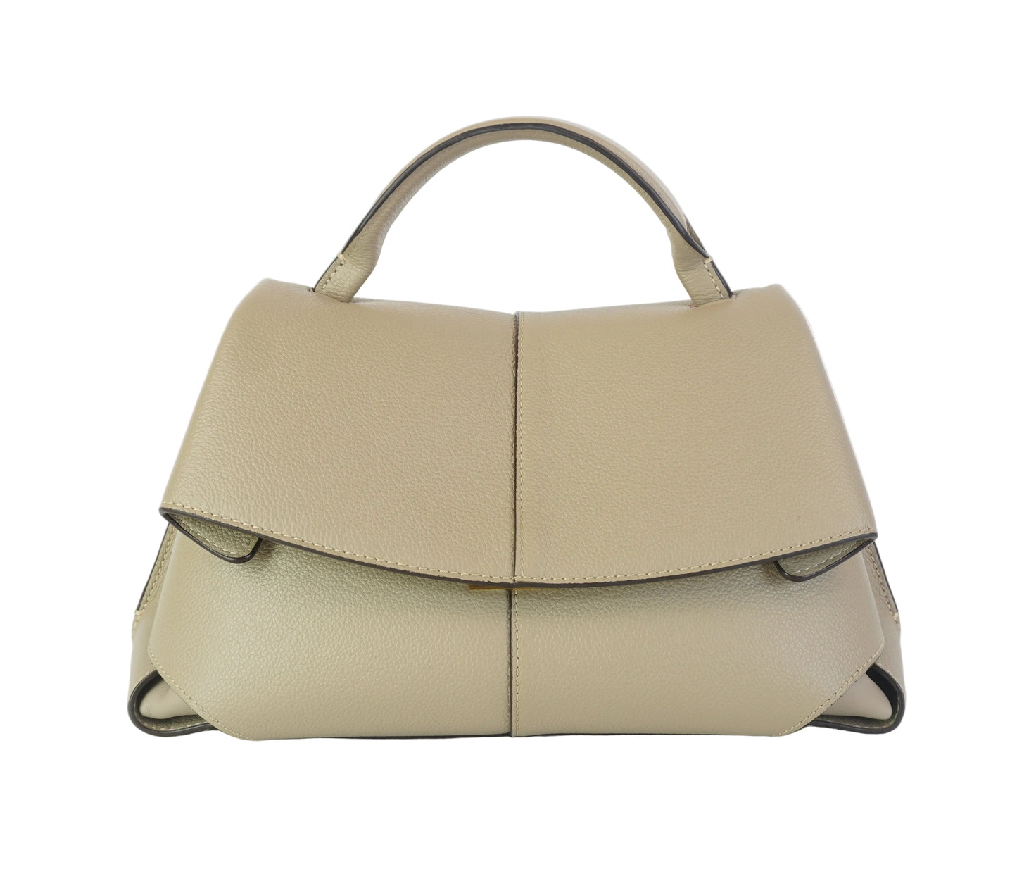 Polene Numero Neuf Beige Leather GHW Medium