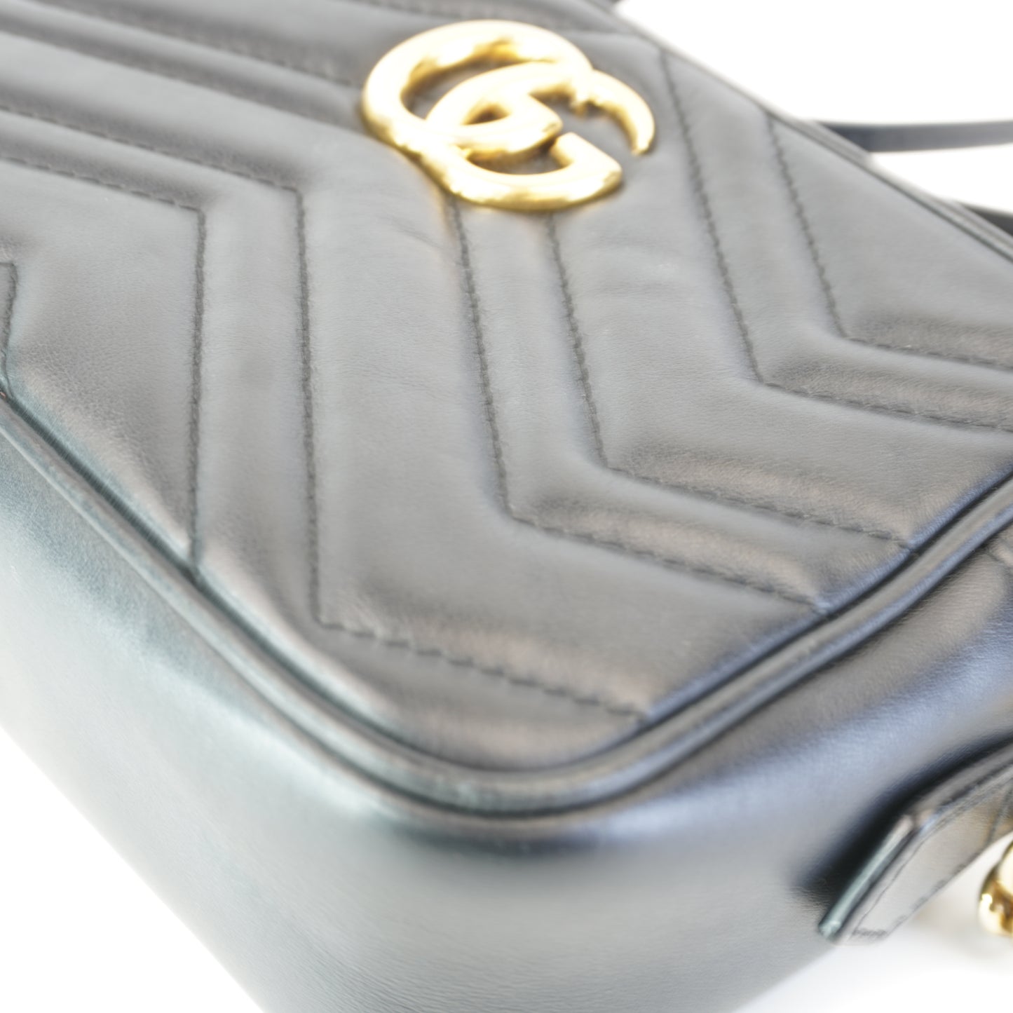 Gucci GG Marmont Small Matelasse Black