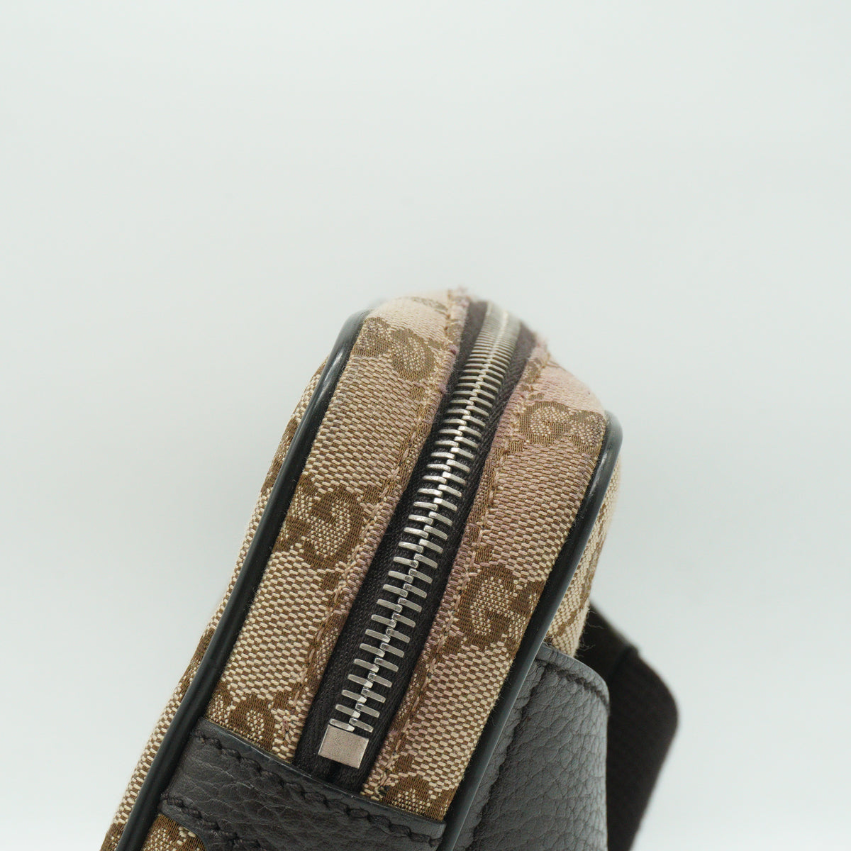 Gucci	Canvas Belt Bag / Waist Bag Small Beige SHW