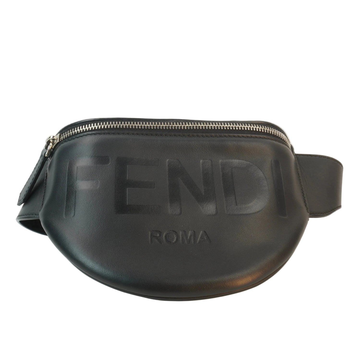 Fendi Roma Black  Black Beltbag