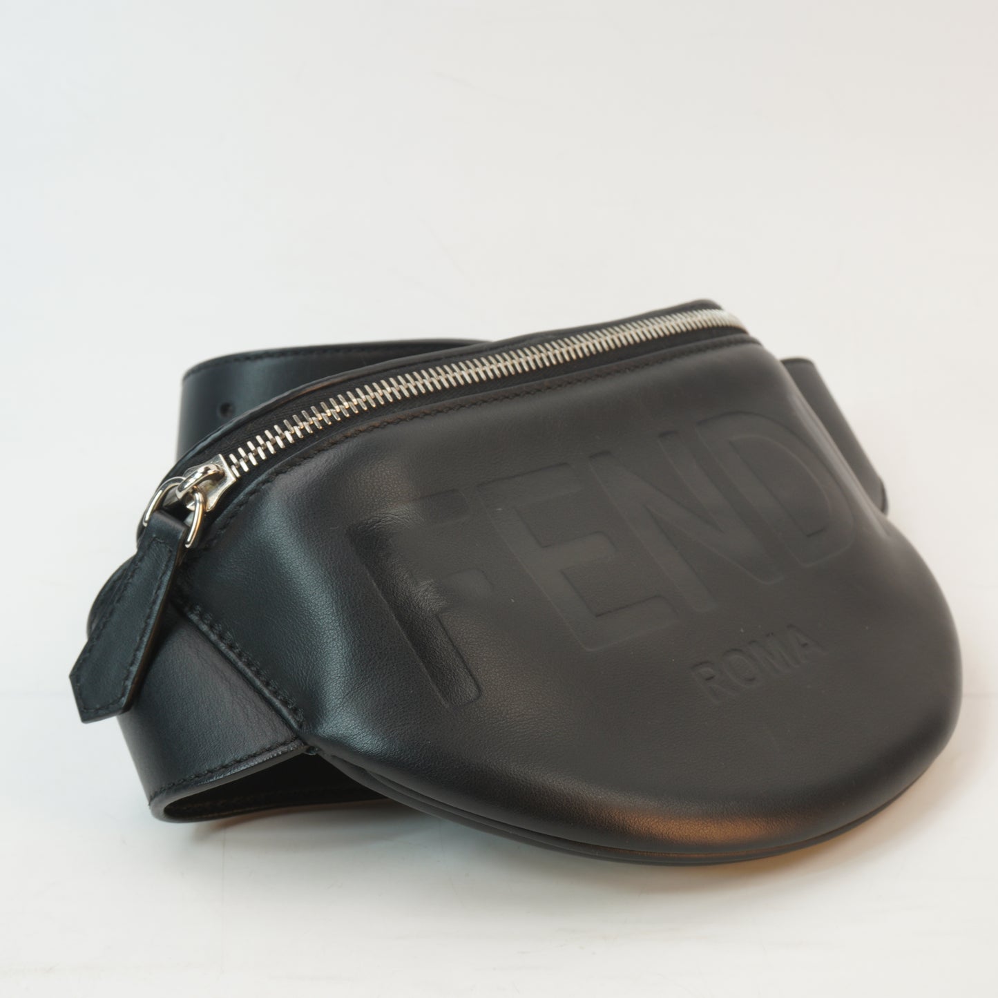 Fendi Roma Black  Black Beltbag