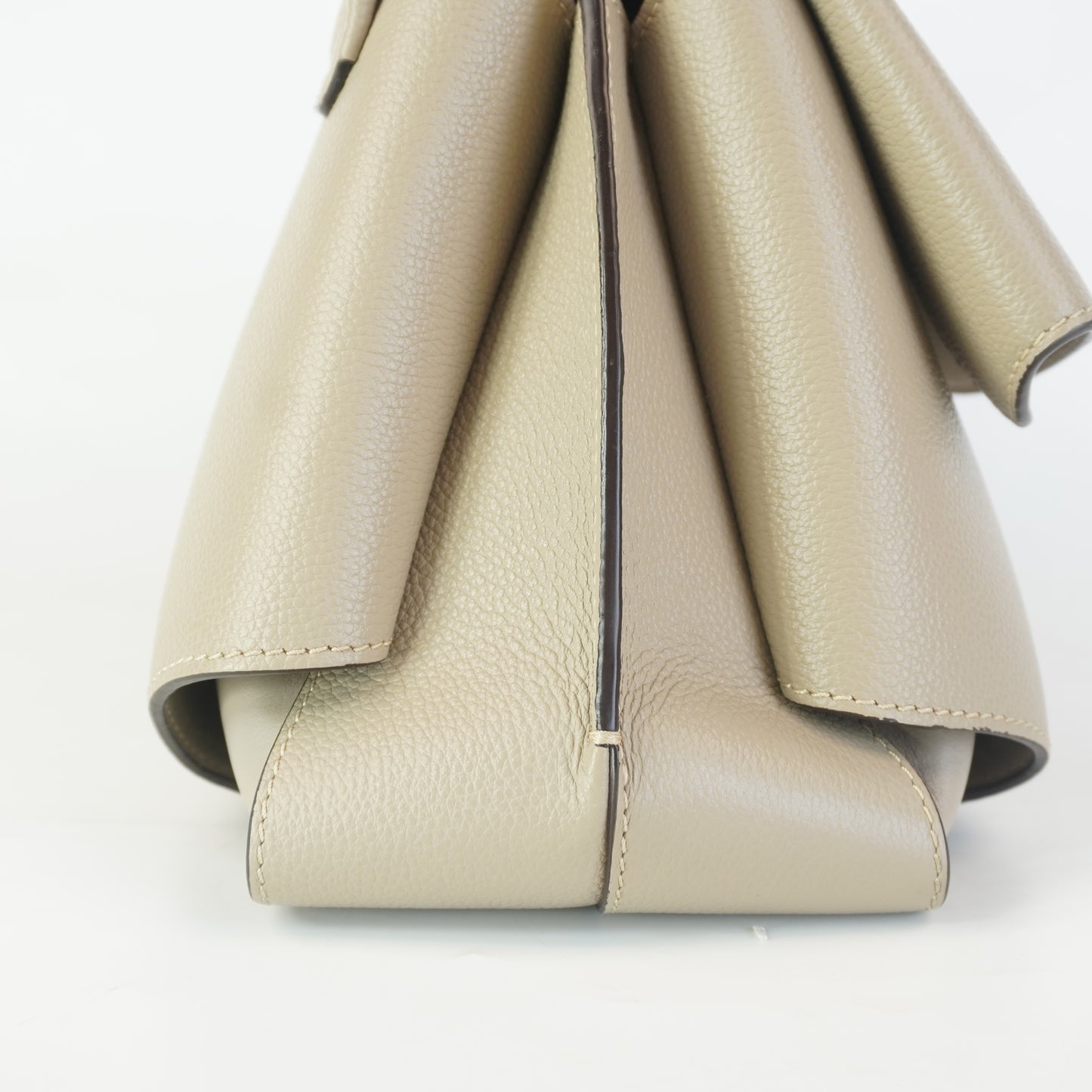 Polene Numero Neuf Beige Leather GHW Medium
