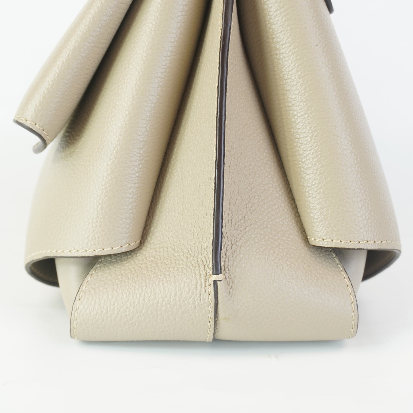 Polene Numero Neuf Beige Leather GHW Medium