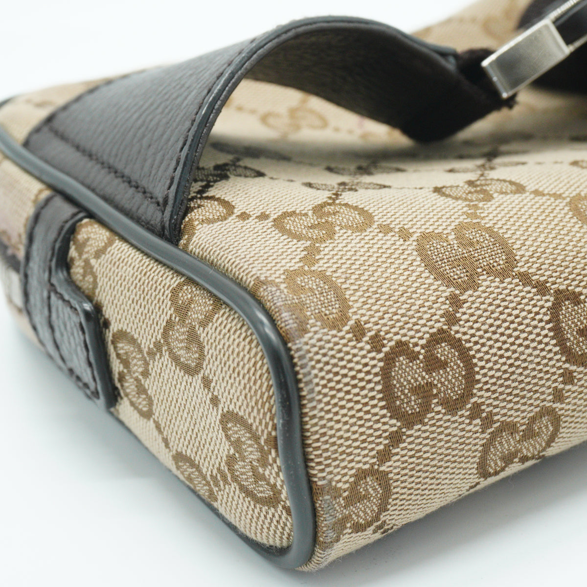 Gucci	Canvas Belt Bag / Waist Bag Small Beige SHW