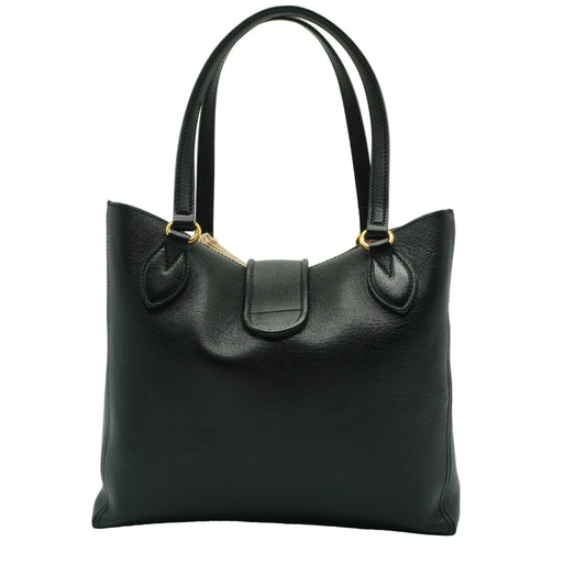 Gucci Dahlia Tote Bag Black Medium