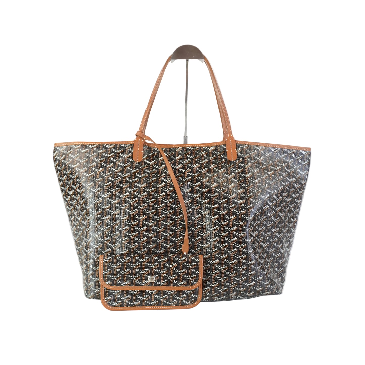 Goyard Saint Louis Tote Hulot Graphic Print Bag