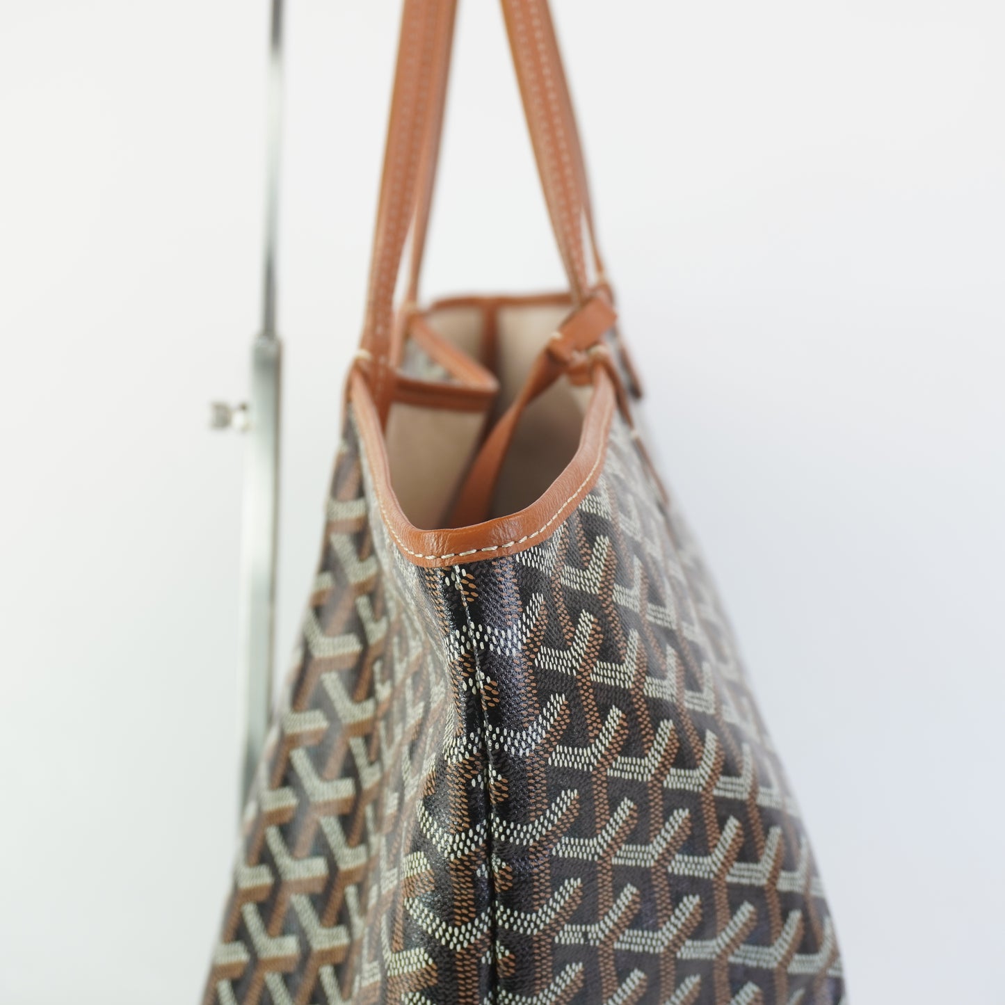 Goyard Saint Louis Tote Hulot Graphic Print Bag