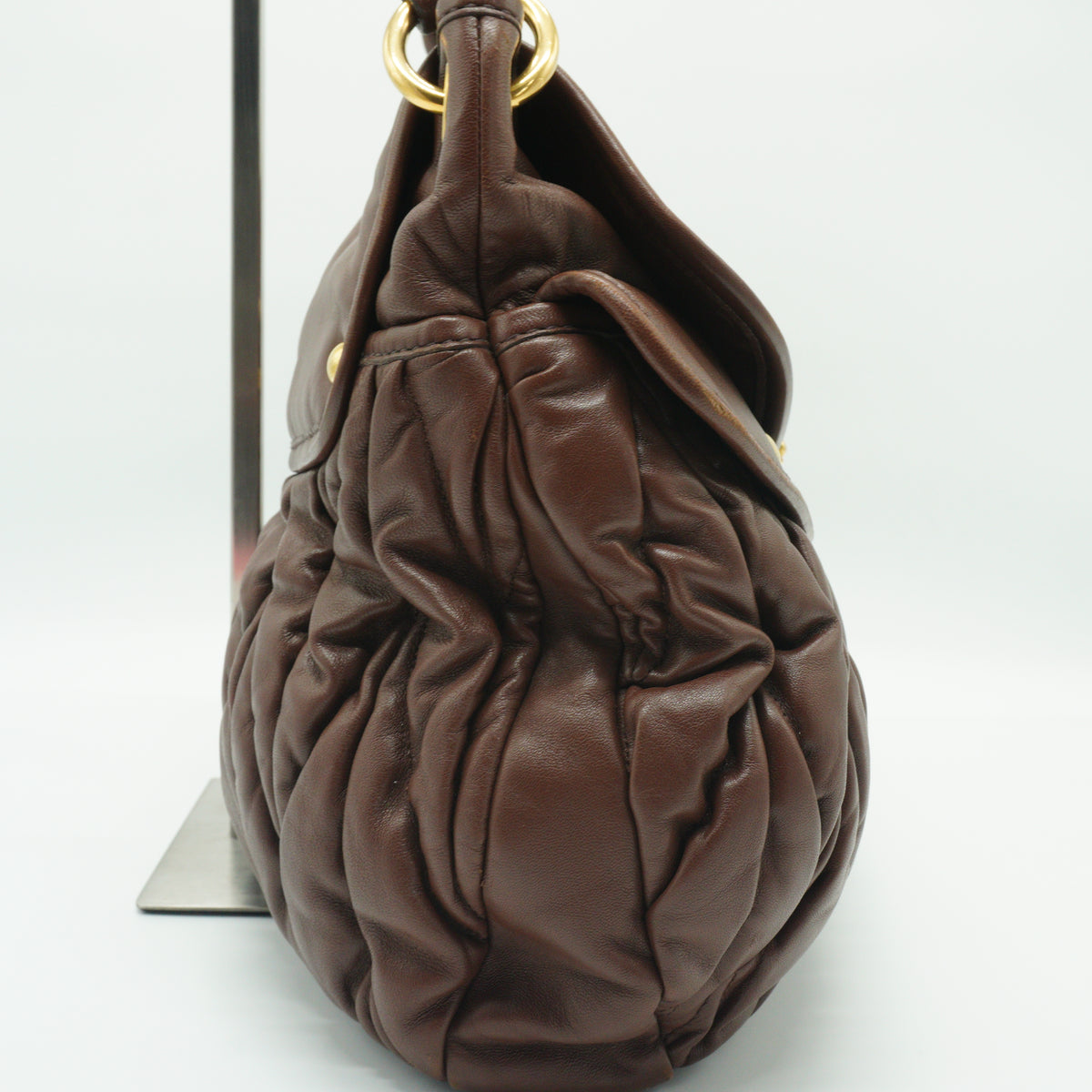 MiuMiu Coffer Hobo Bag Large GHW