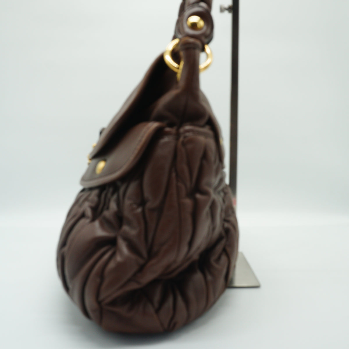 MiuMiu Coffer Hobo Bag Large GHW