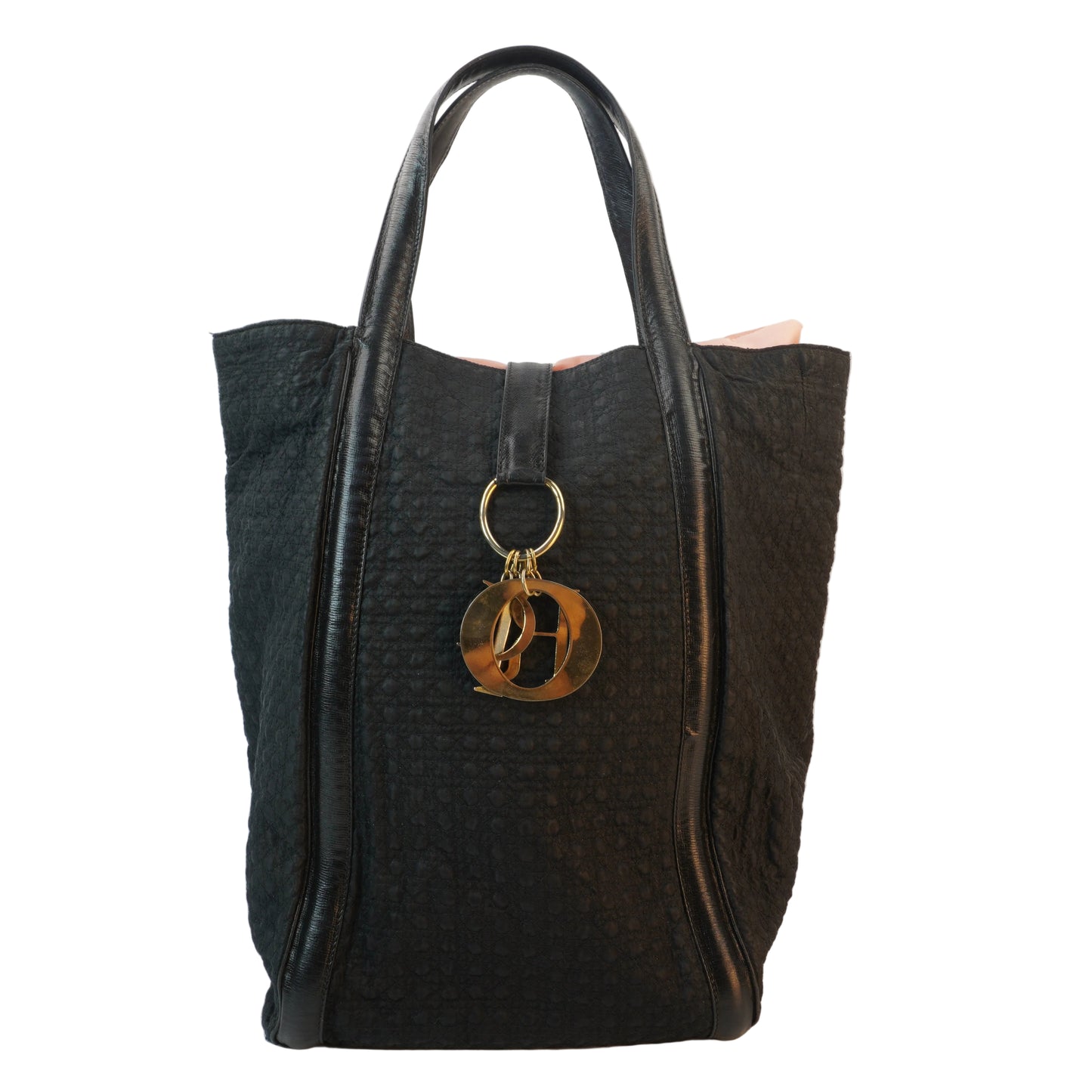 Dior	Karenina Nylon Tote Black GHW