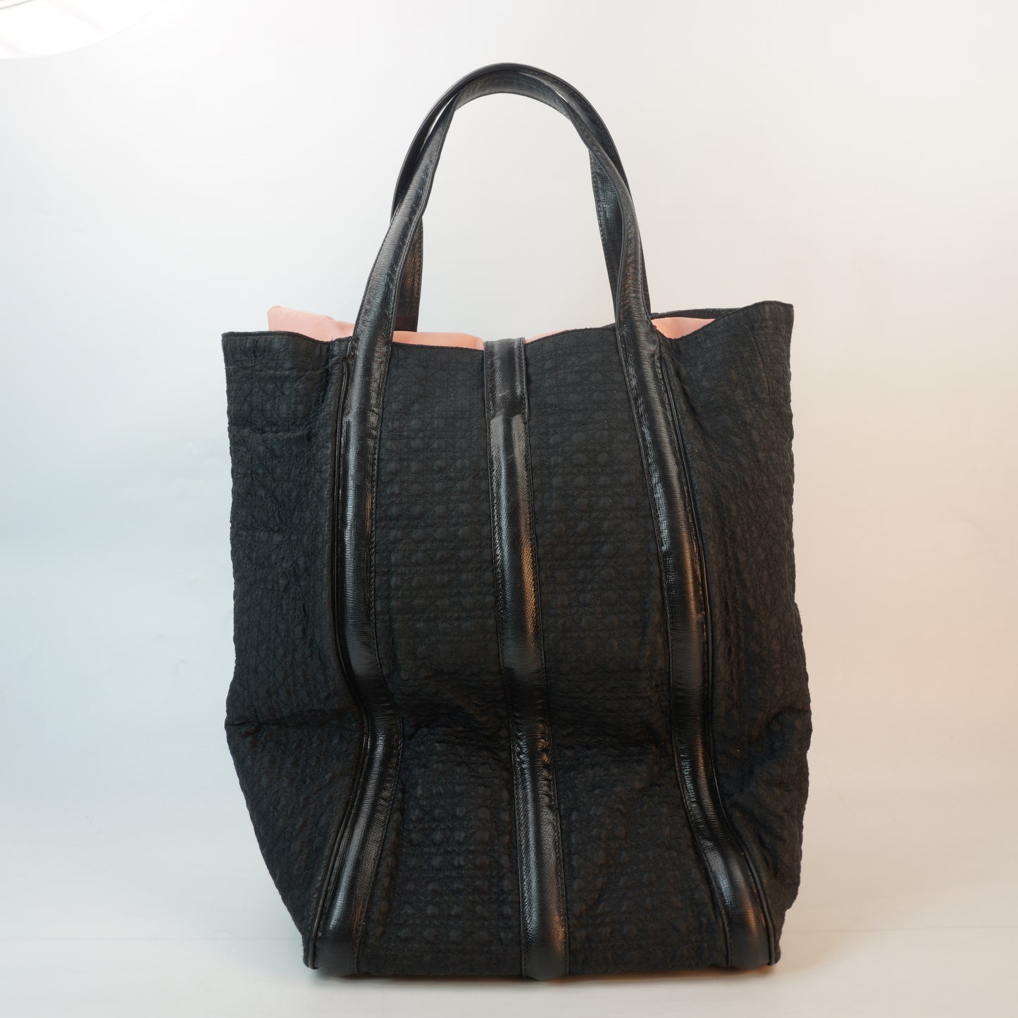 Dior	Karenina Nylon Tote Black GHW