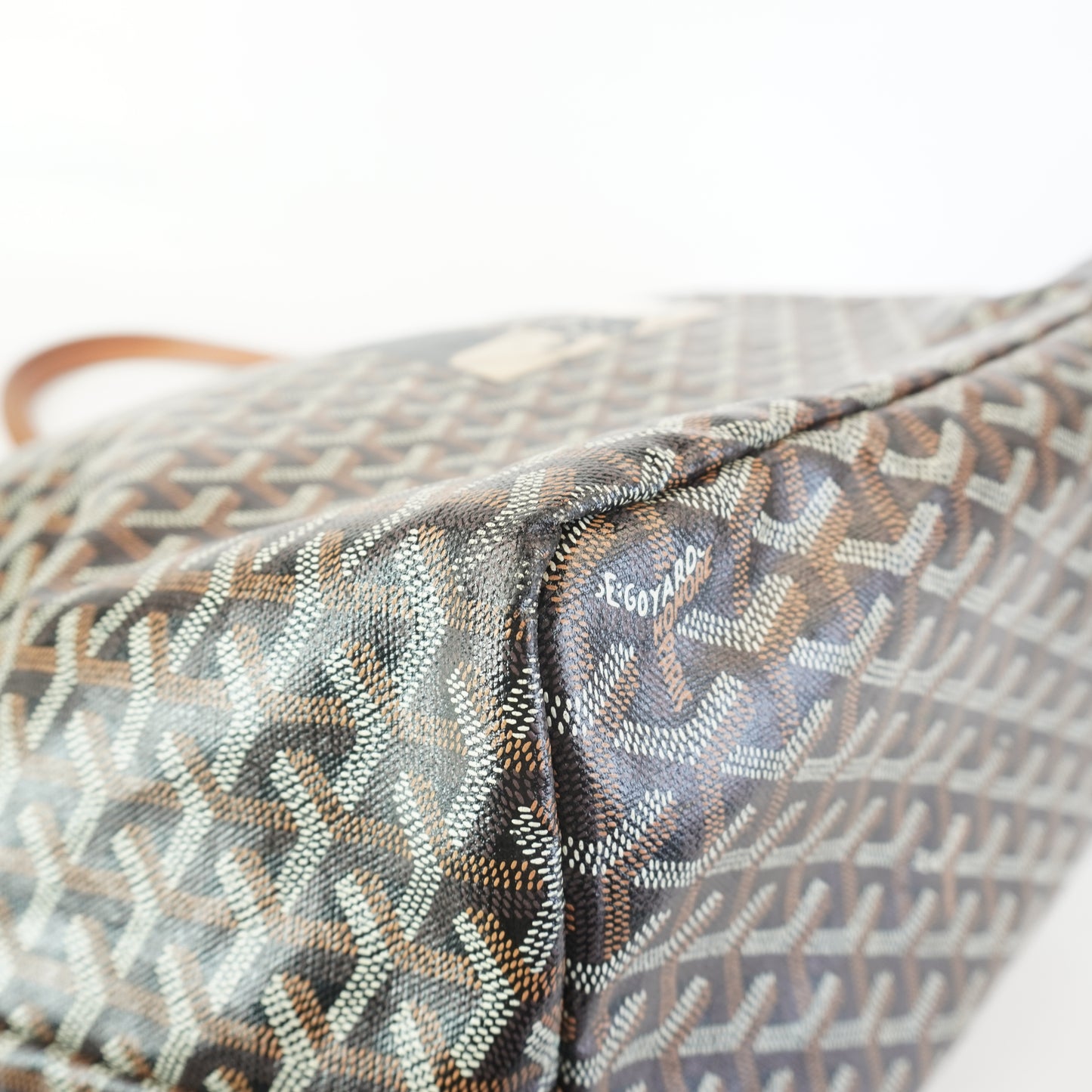 Goyard Saint Louis Tote Hulot Graphic Print Bag