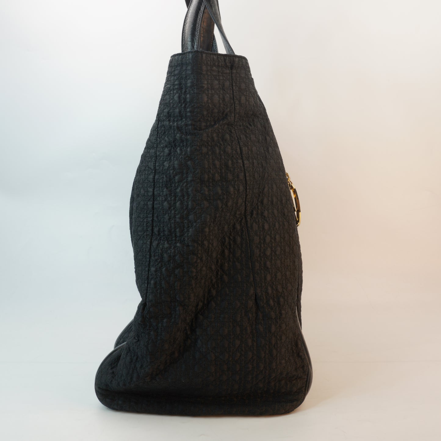Dior	Karenina Nylon Tote Black GHW