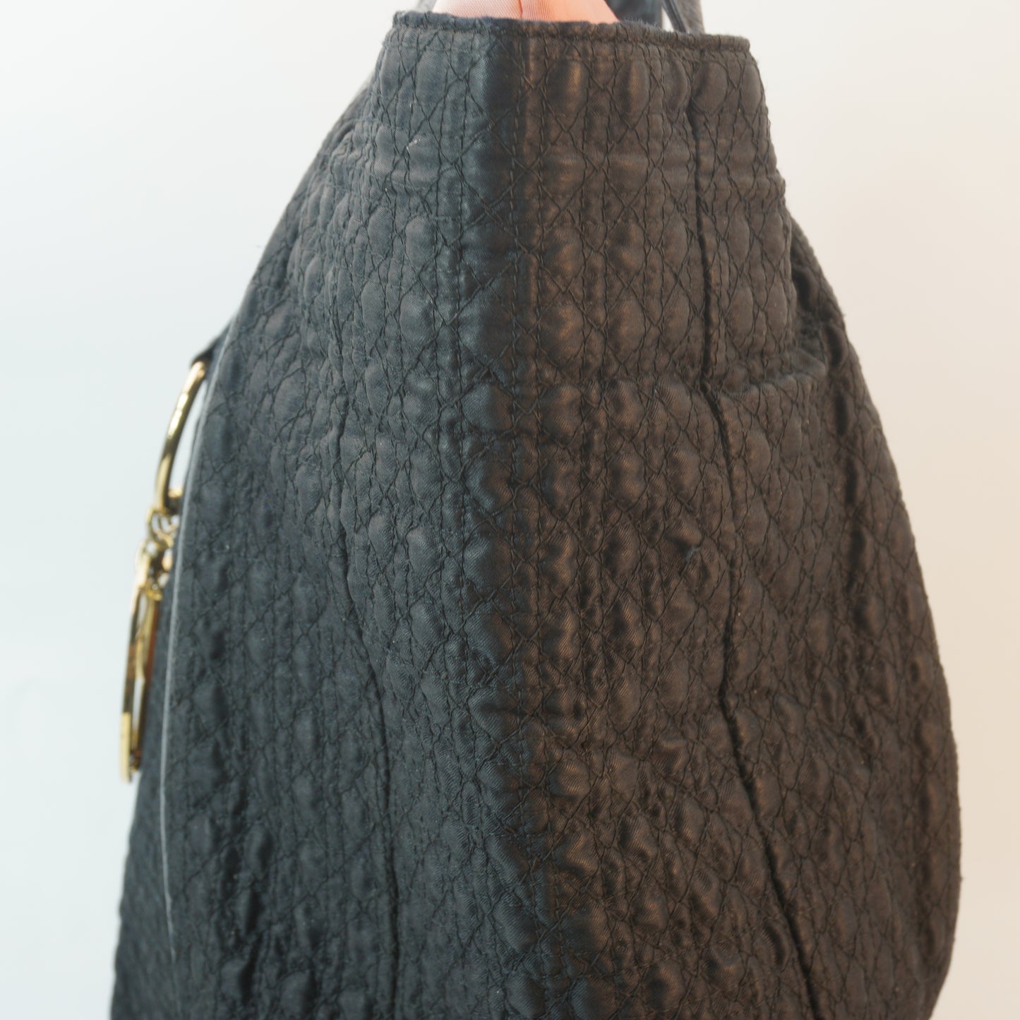 Dior	Karenina Nylon Tote Black GHW